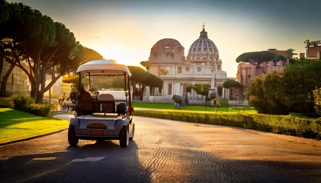 Golf Cart Tour is One of the Coolest Things to Do in Rome